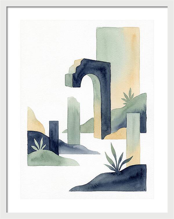 Ruins In A Minimal Landscape