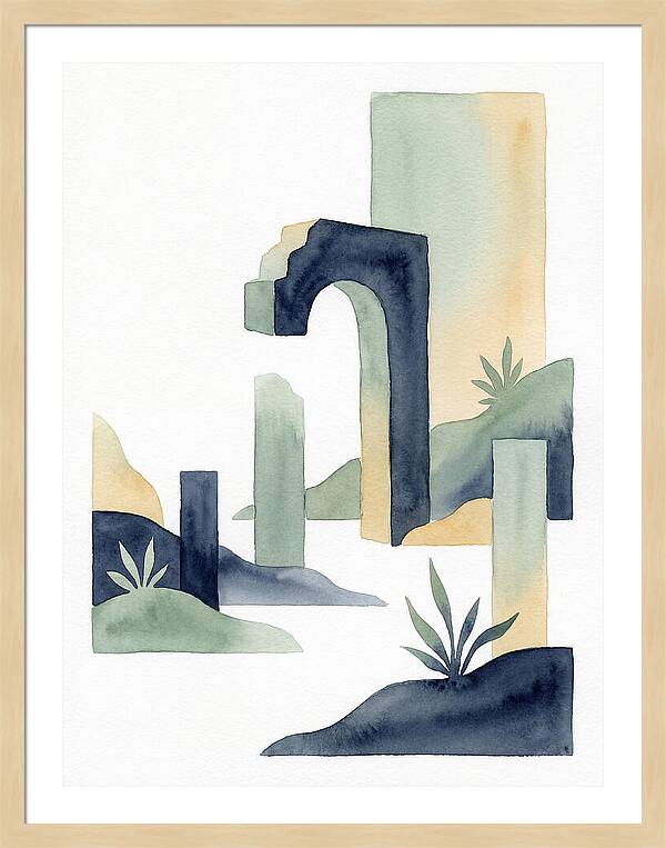 Ruins In A Minimal Landscape