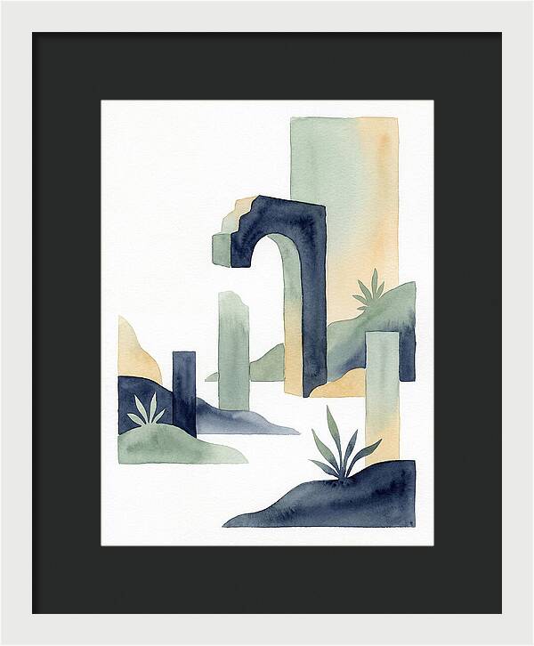 Ruins In A Minimal Landscape