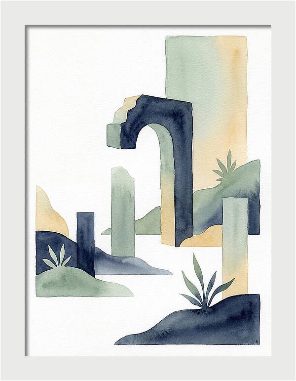 Ruins In A Minimal Landscape