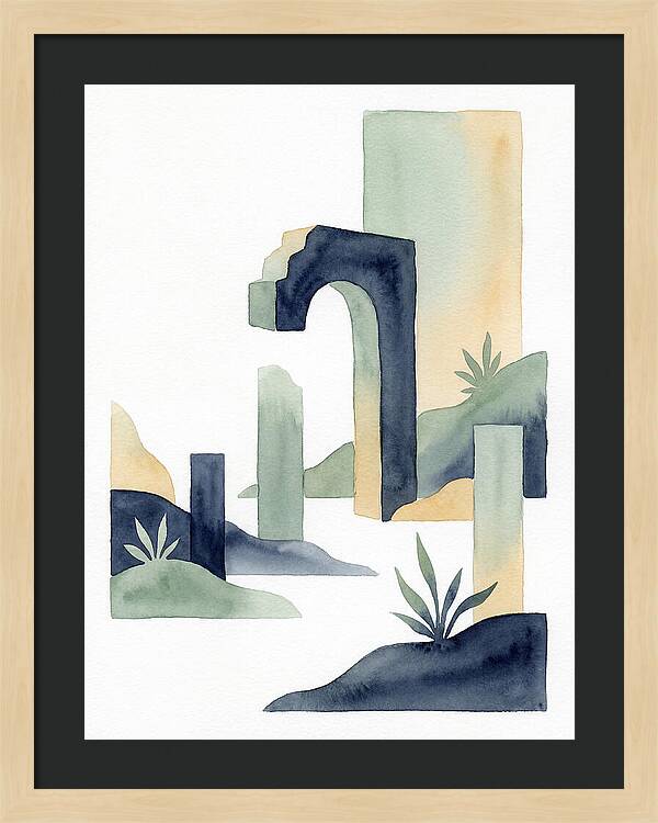 Ruins In A Minimal Landscape