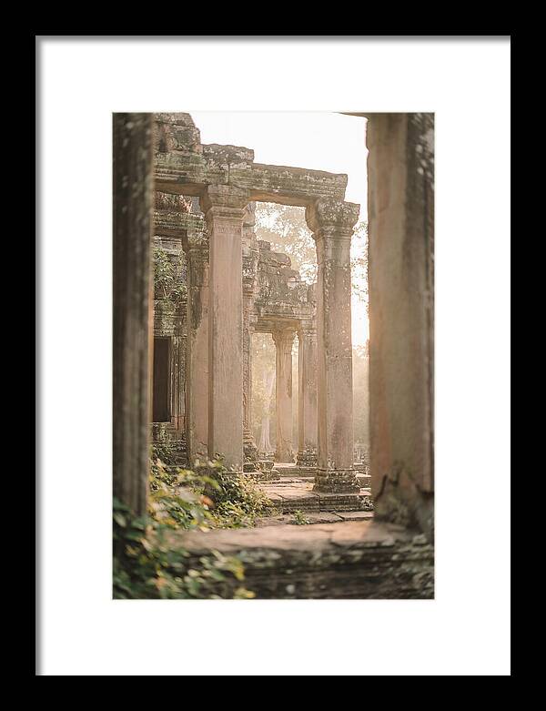 Ruins Of Ancient Temple Columns