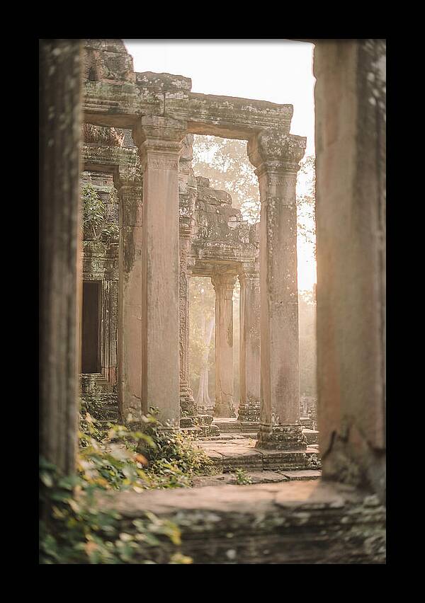 Ruins Of Ancient Temple Columns