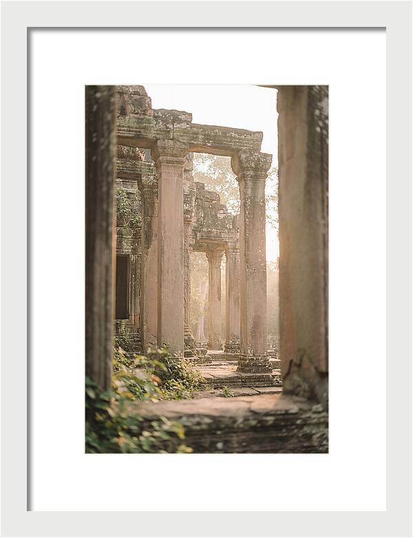 Ruins Of Ancient Temple Columns