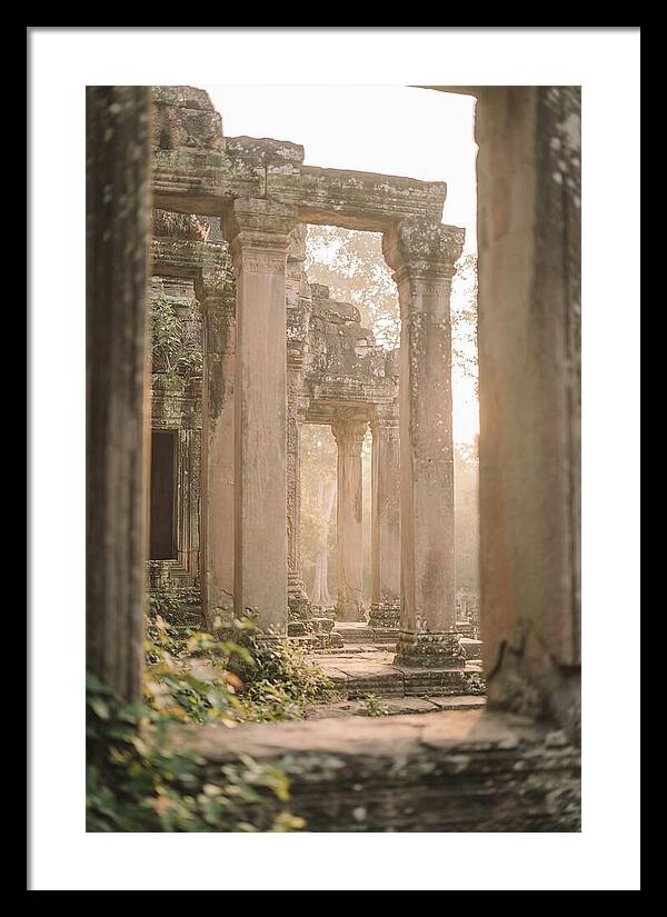 Ruins Of Ancient Temple Columns