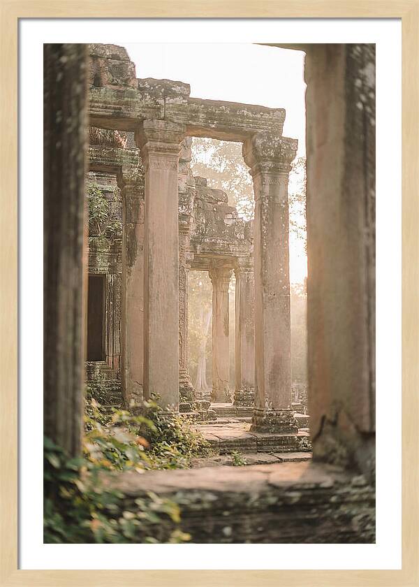 Ruins Of Ancient Temple Columns