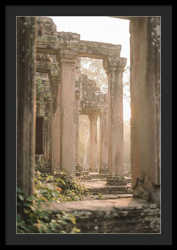 Ruins Of Ancient Temple Columns