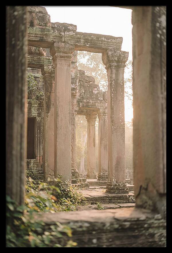 Ruins Of Ancient Temple Columns