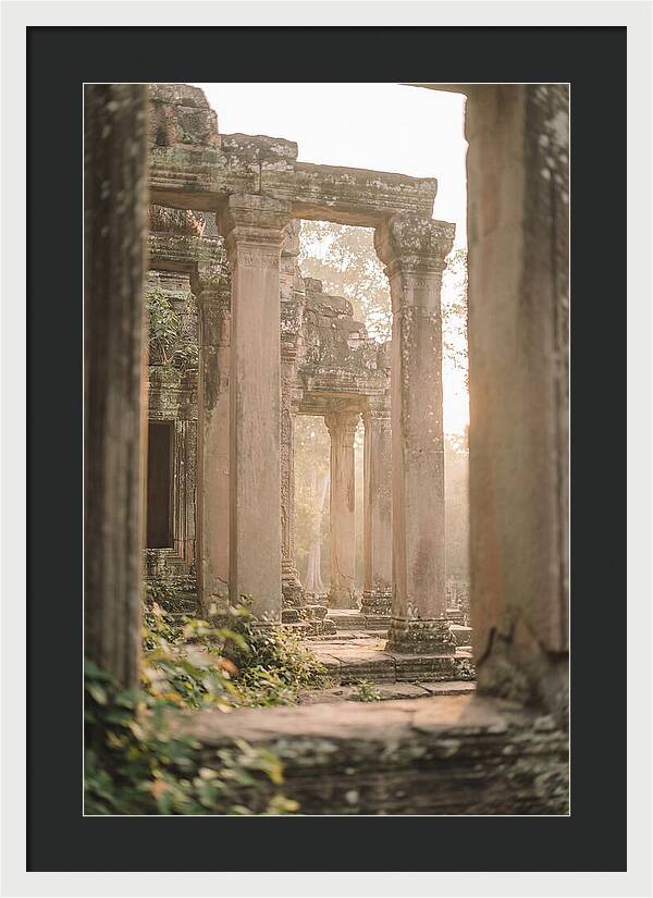 Ruins Of Ancient Temple Columns