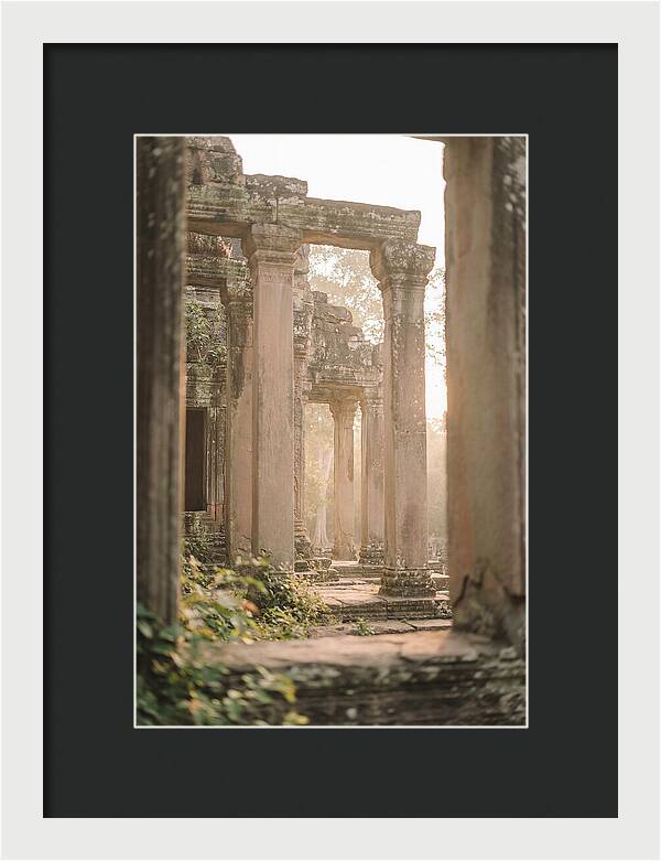 Ruins Of Ancient Temple Columns