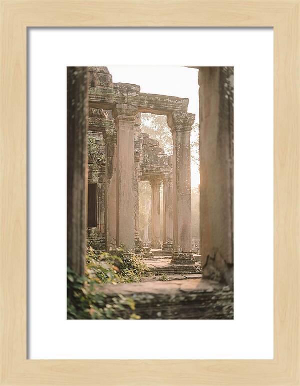 Ruins Of Ancient Temple Columns