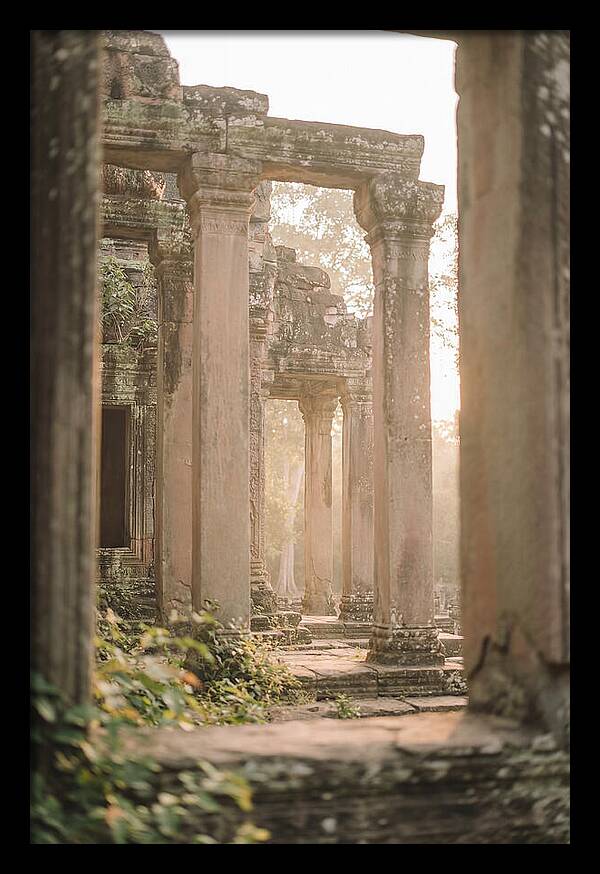 Ruins Of Ancient Temple Columns