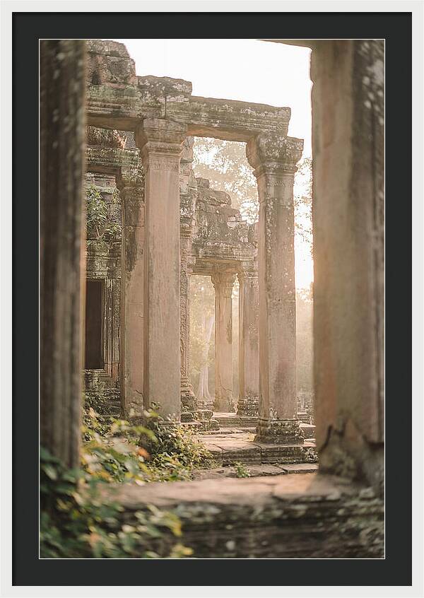 Ruins Of Ancient Temple Columns