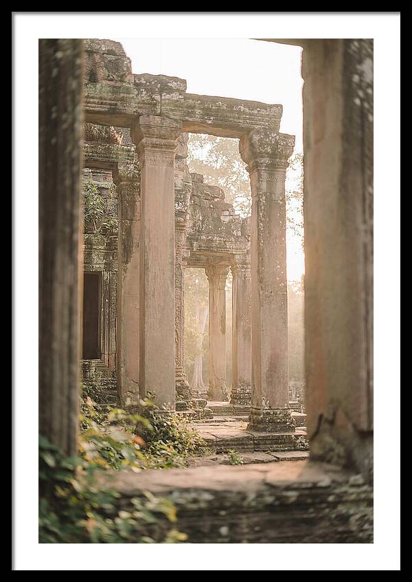 Ruins Of Ancient Temple Columns