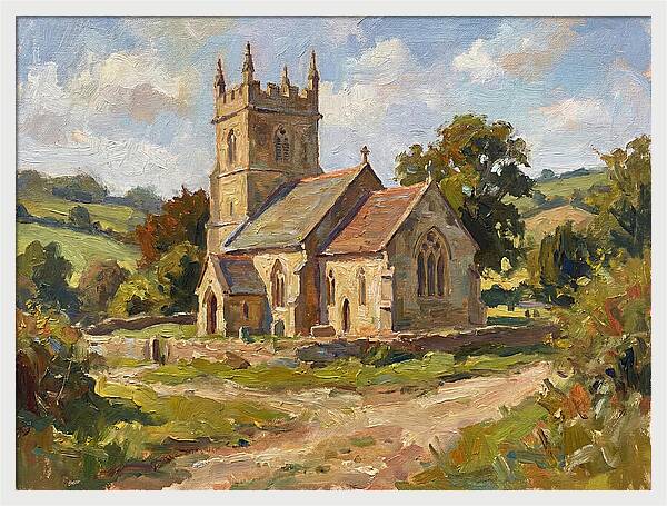 Rural Church Serenity