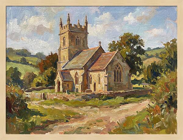 Rural Church Serenity