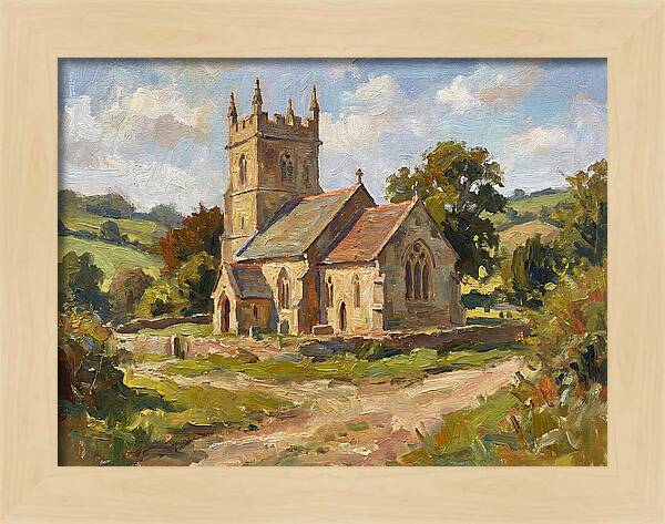 Rural Church Serenity