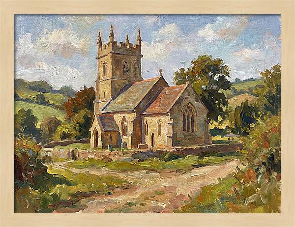 Rural Church Serenity