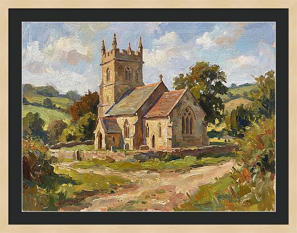 Rural Church Serenity