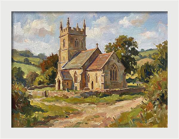 Rural Church Serenity