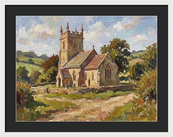 Rural Church Serenity