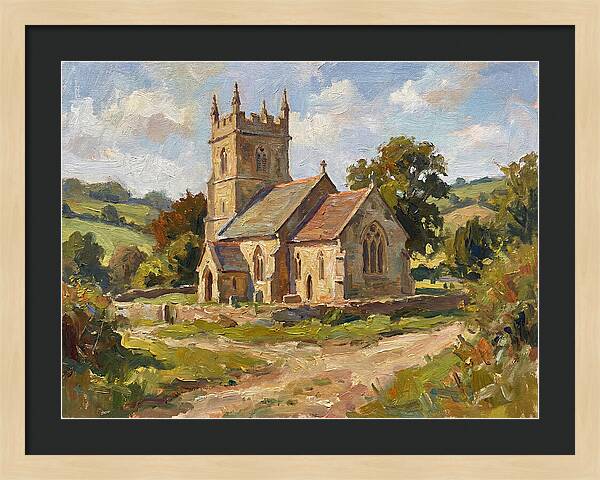 Rural Church Serenity