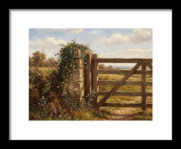 Rural Gate Serenity