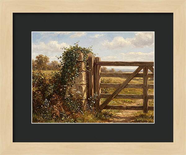 Rural Gate Serenity