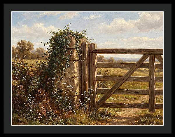 Rural Gate Serenity