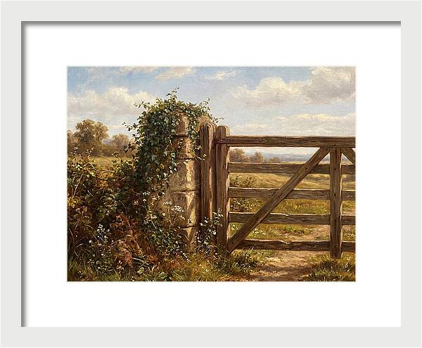 Rural Gate Serenity