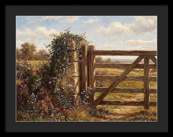 Rural Gate Serenity