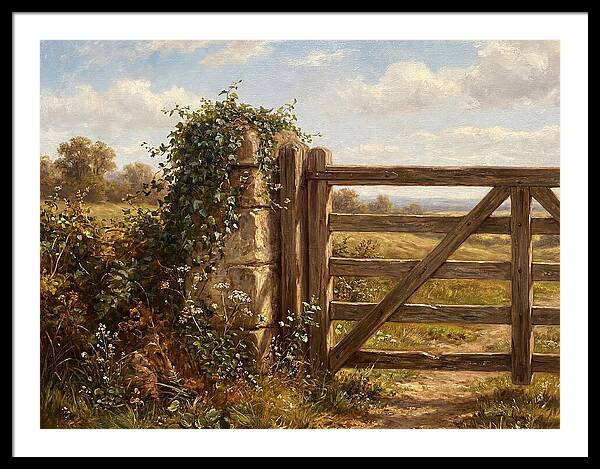 Rural Gate Serenity
