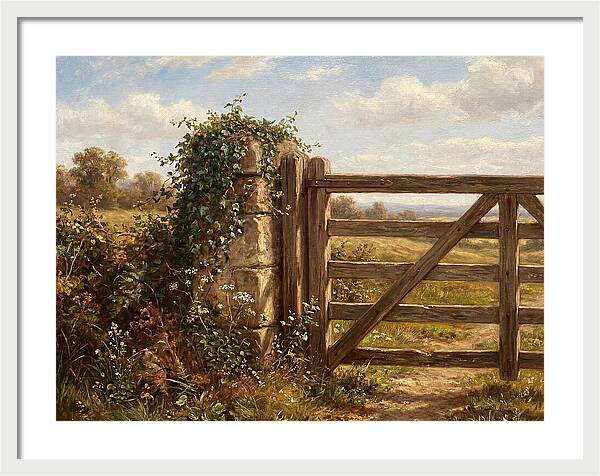 Rural Gate Serenity