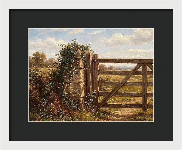 Rural Gate Serenity
