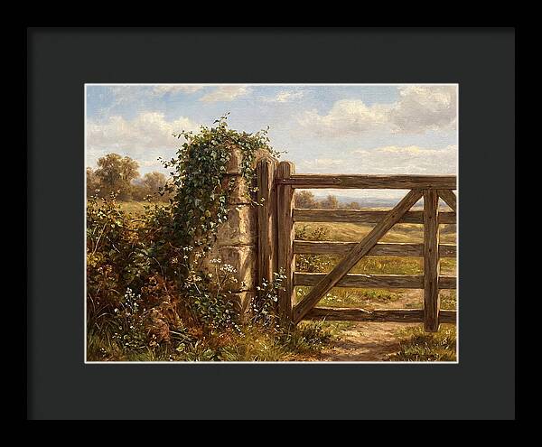 Rural Gate Serenity