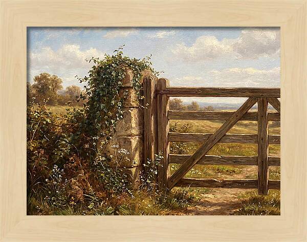 Rural Gate Serenity