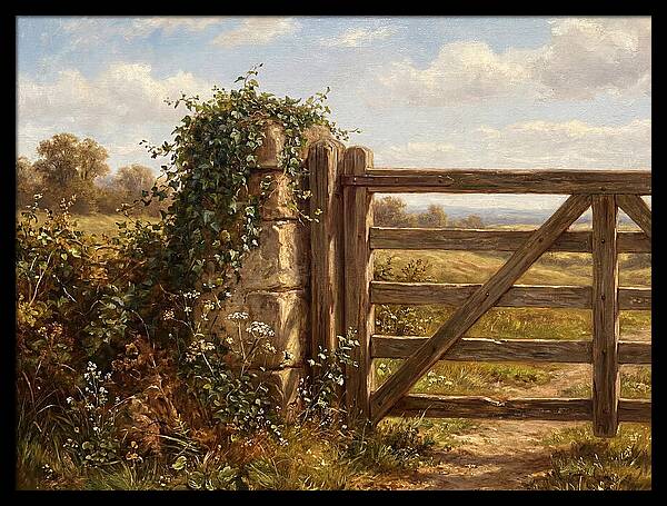 Rural Gate Serenity