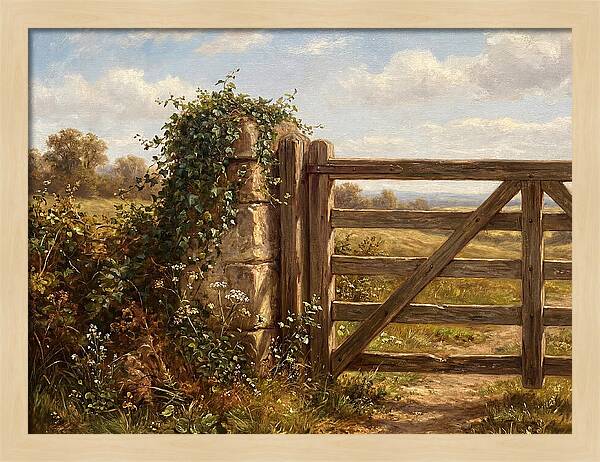 Rural Gate Serenity
