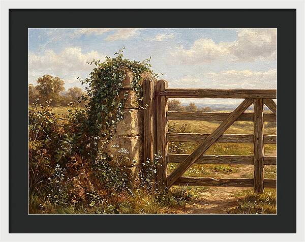 Rural Gate Serenity