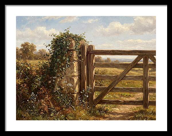 Rural Gate Serenity