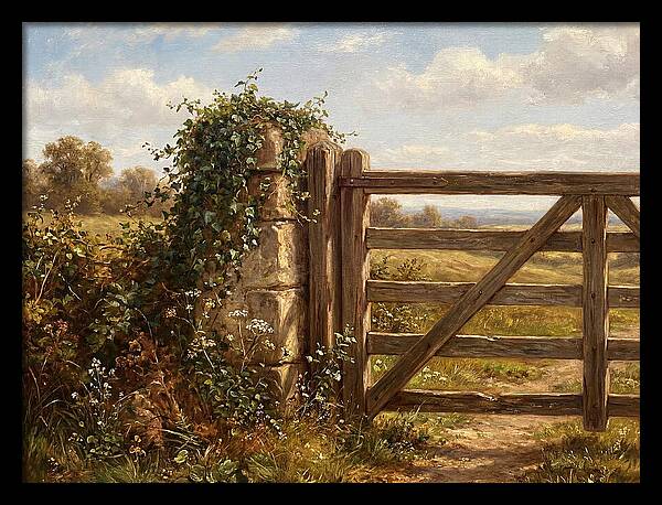 Rural Gate Serenity