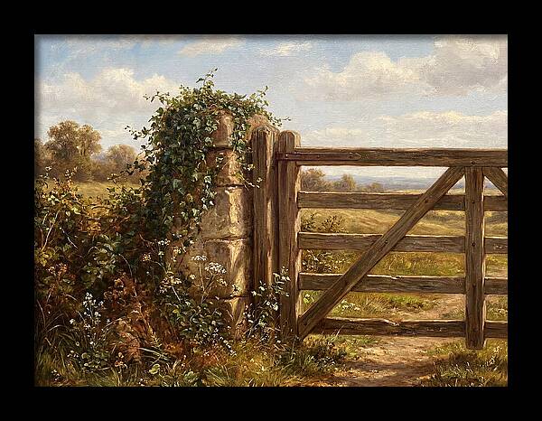 Rural Gate Serenity