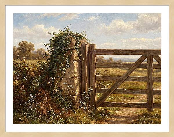 Rural Gate Serenity