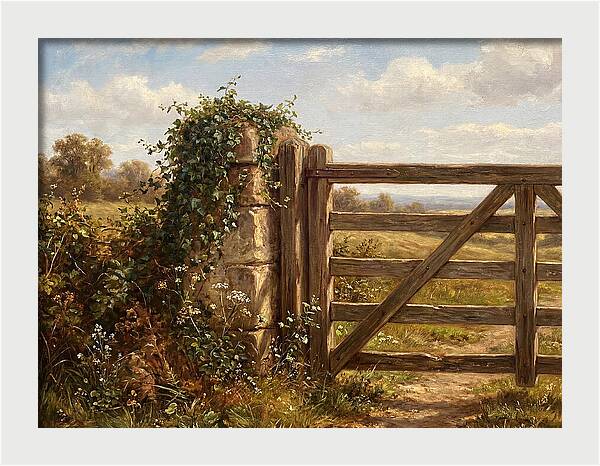 Rural Gate Serenity