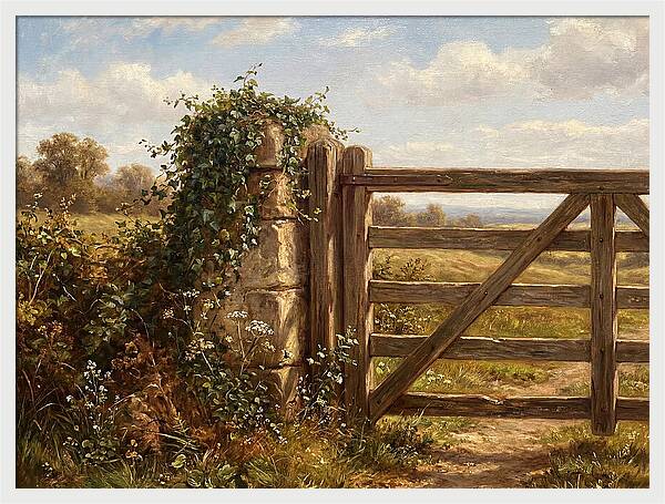 Rural Gate Serenity