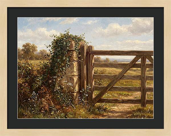 Rural Gate Serenity