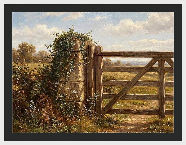 Rural Gate Serenity