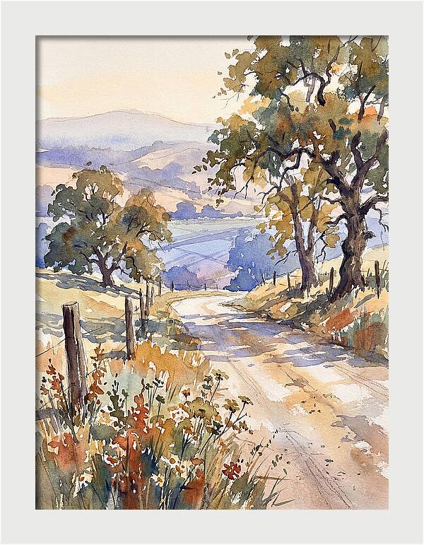 Rural Road Serenity