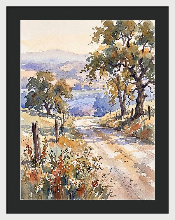 Rural Road Serenity