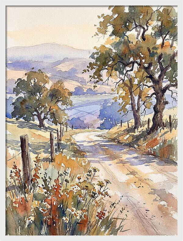 Rural Road Serenity